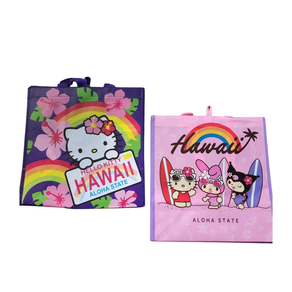 Hello Kitty Tote Bag Set - 2 Bags